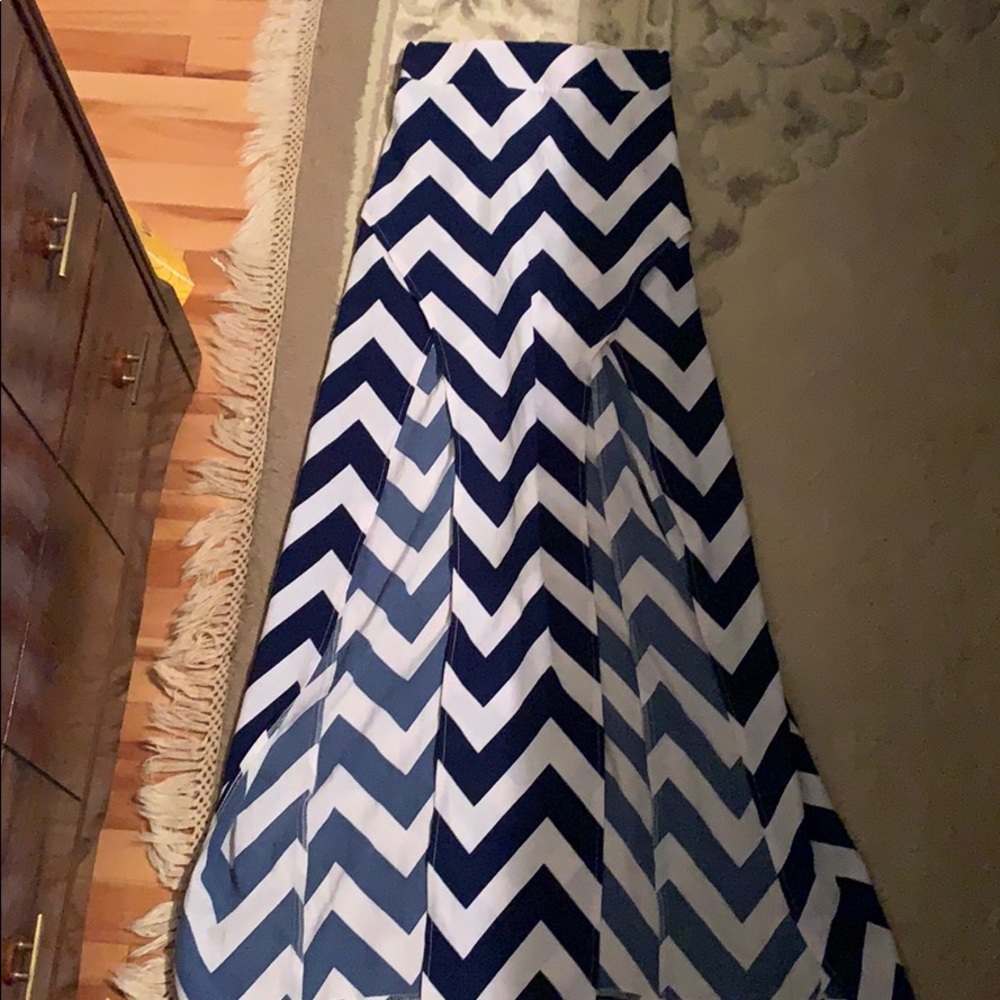 Maxi skirt with cut outs
